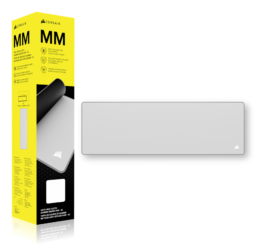 Mousepad gaming Corsair MM Anti-fray XL Gri - imagine 2