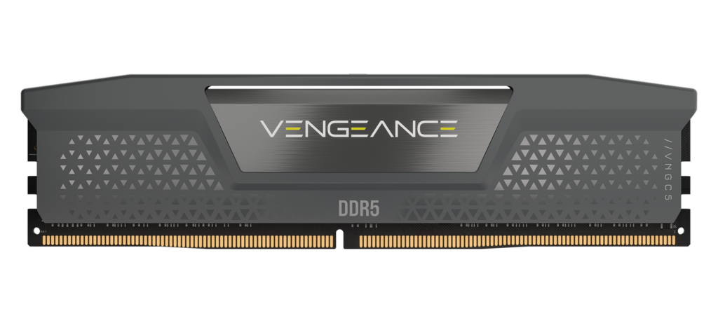 Corsair Memorie DDR5, 16GB, 5600MT/s, C40, 1.25V, AMD/Intel, Gri, VENGEANCE „CMK16GX5M1B5600Z40”