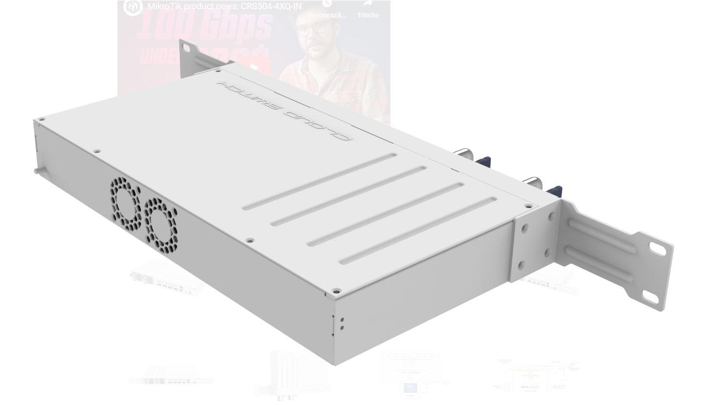 MIKROTIK CRS504-4XQ-IN Cloud Switch - imagine 3