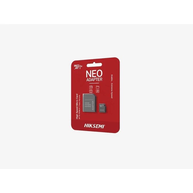 CARD MicroSD HIKSEMI, 8 GB, MicroSDHC, clasa 10, standard UHS-I U1, include adaptor SD „HS-TF-C1/8G/adapter” (timbru verde 0.03 lei)