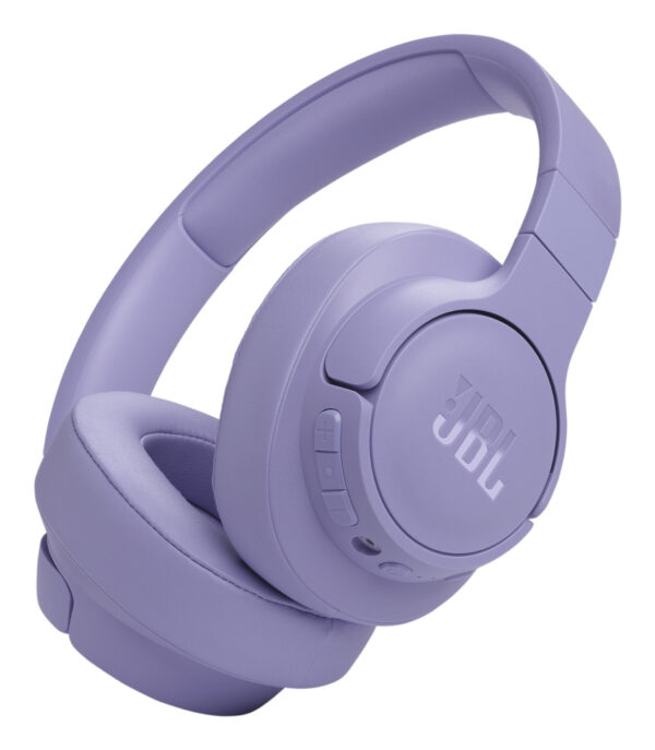 Casti wireless over-ear Tune 770NC Bluetooth Multi-Point Violet „JBLT770NCPUR” (timbru verde 0.18 lei)