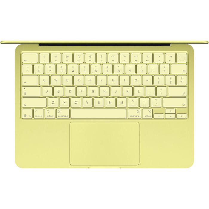 13 MacBook Neo 13 with Liquid Retina, Apple A18 Pro chip (6-core CPU), 8GB, 256GB SSD, Apple A18 Pro 5-core GPU, macOS, Citrus, INT keyboard, 2026 "MHFD4RO/A" (timbru verde 3.5 lei) - imagine 5