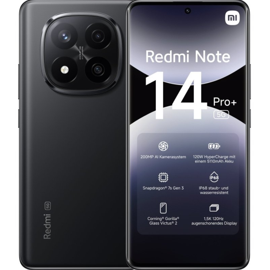 Xiaomi Redmi Note 14 Pro 12/512GB Black