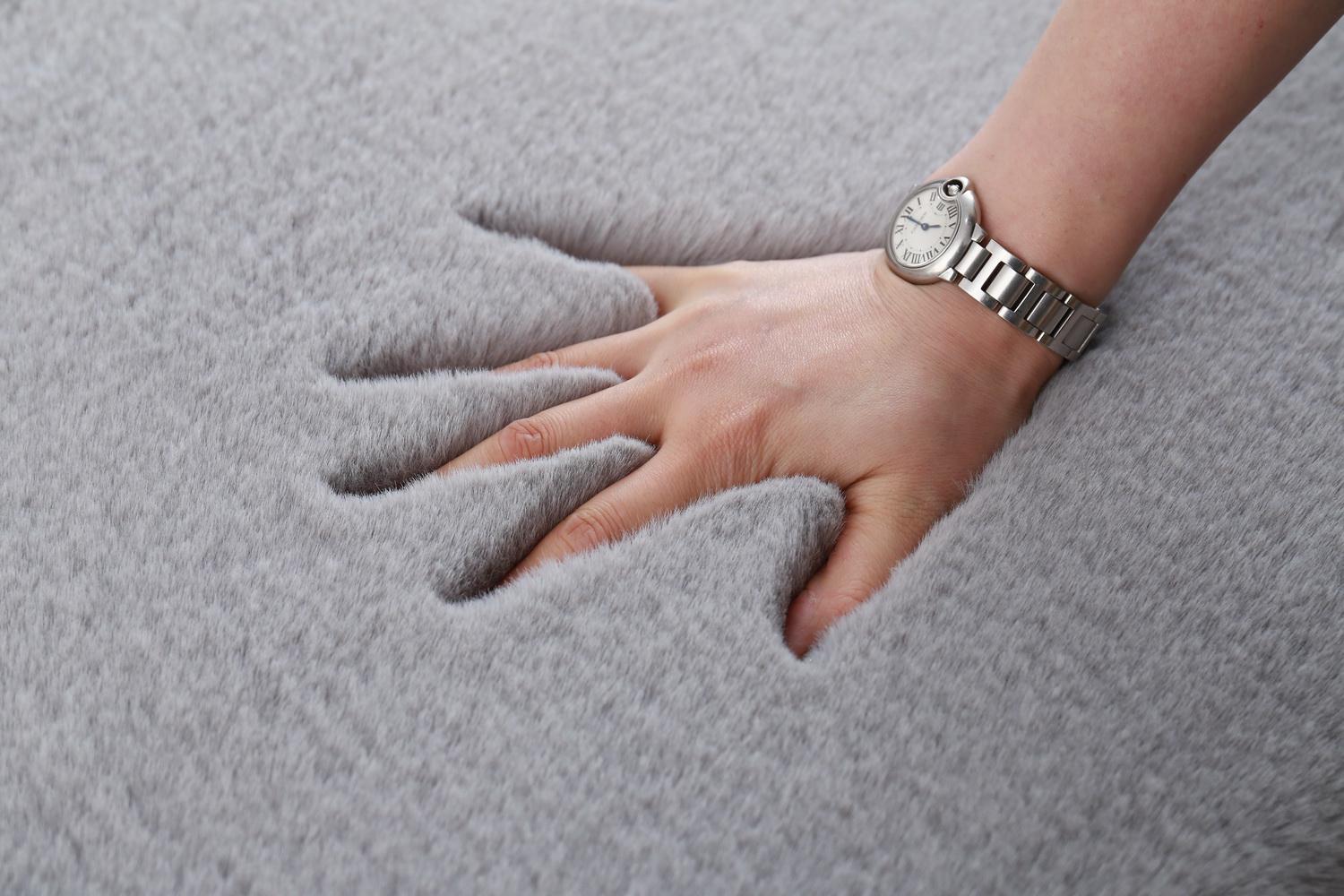 COVOR SHAGGY SOFT BLANITA 50X90 CM GRI - imagine 3