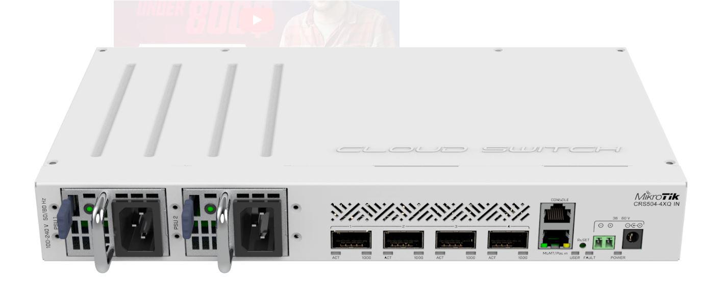 MIKROTIK CRS504-4XQ-IN Cloud Switch - imagine 6