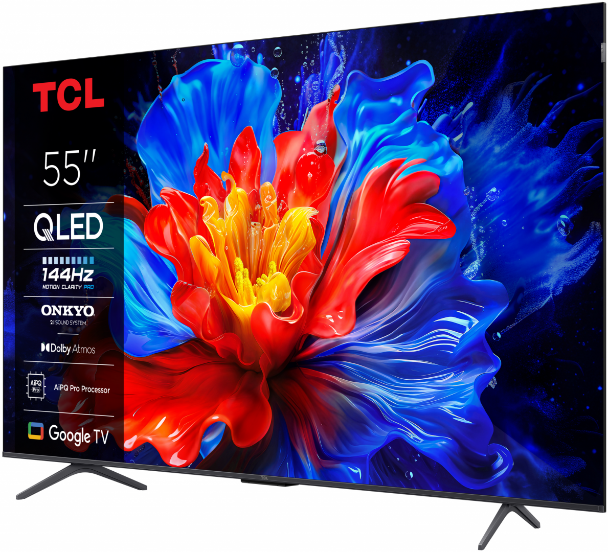 QLED TV 4K 55''(139cm) TCL 55P81K - imagine 3