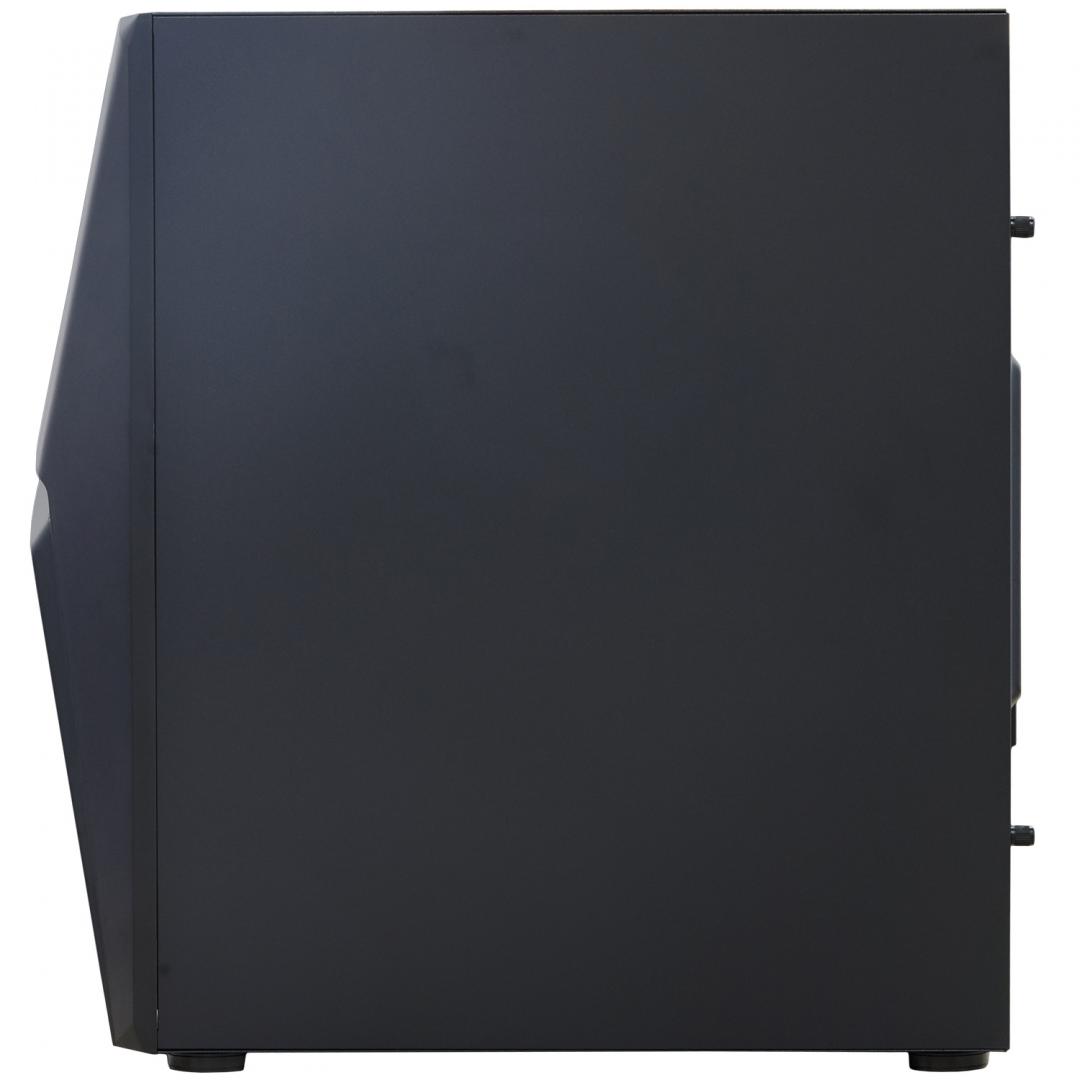 CARCASA SPACER - gaming, Middle Tower, ATX, "THUNDER", fara sursa, usa sticla securizata (balama), banda LED RGB, USB 2.0 x 2, USB 3.0 x 1, HD-Audio Jack 3.5mm x 2, mesh , "SPGC-THUNDER" - imagine 5