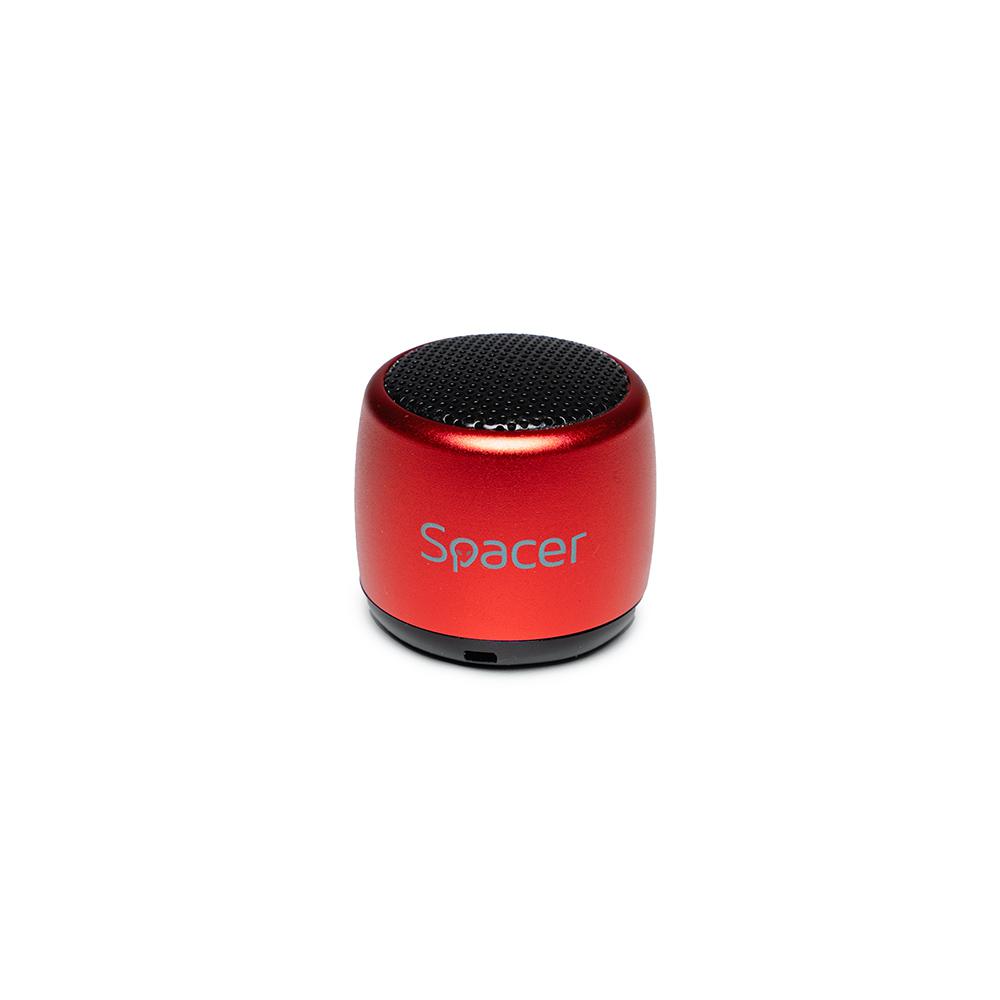 BOXA SPACER portabila bluetooth, Cri-Cri-RED, RMS: 3W, control volum, acumulator 300mAh, timp de functionare pana la 2 ore, distanta de functionare pana la 10m, incarcare USB, RED, "SPB-Cri-Cri-RED" 43501767 (timbru verde 0.18 lei)