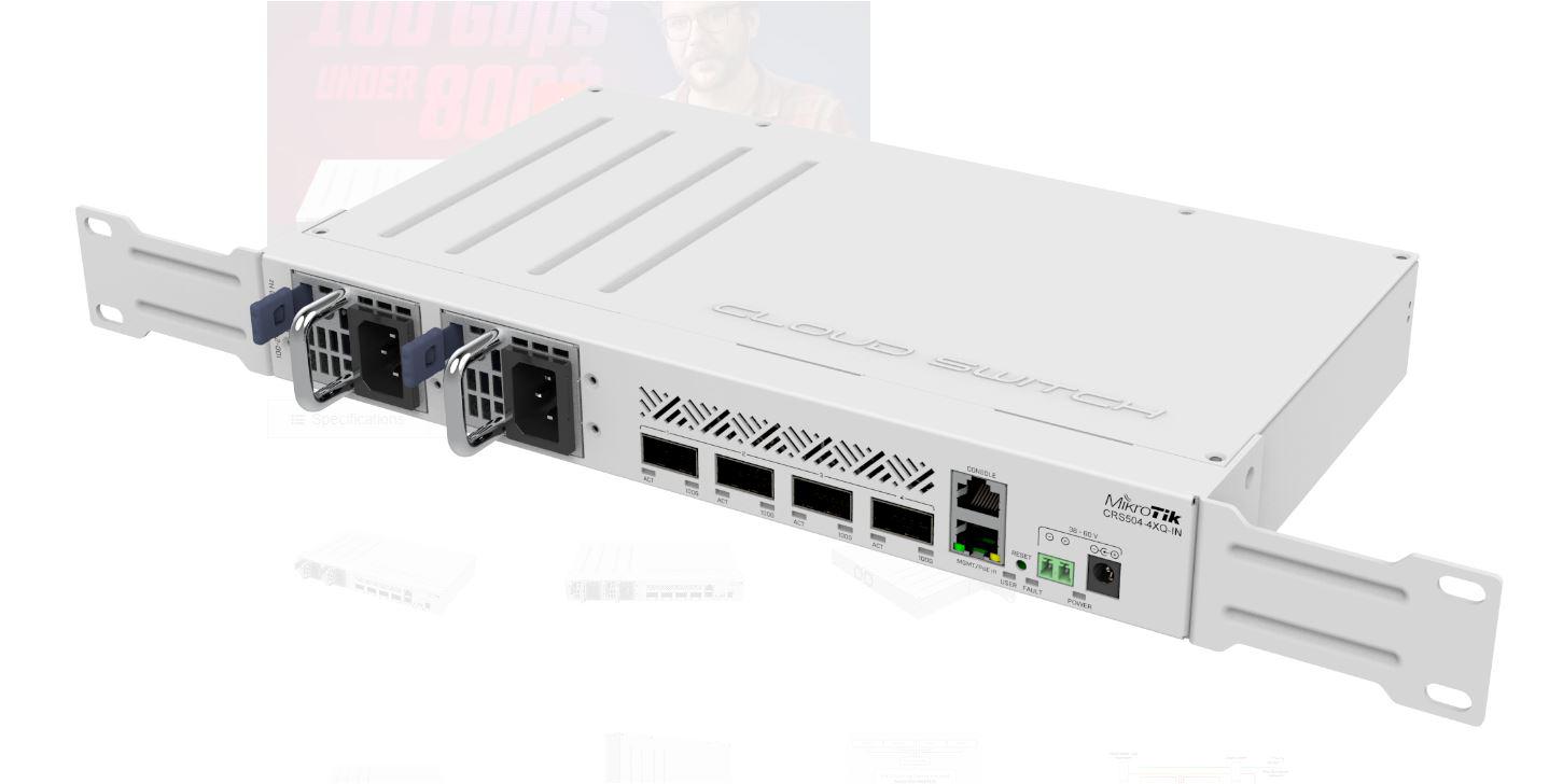MIKROTIK CRS504-4XQ-IN Cloud Switch - imagine 8