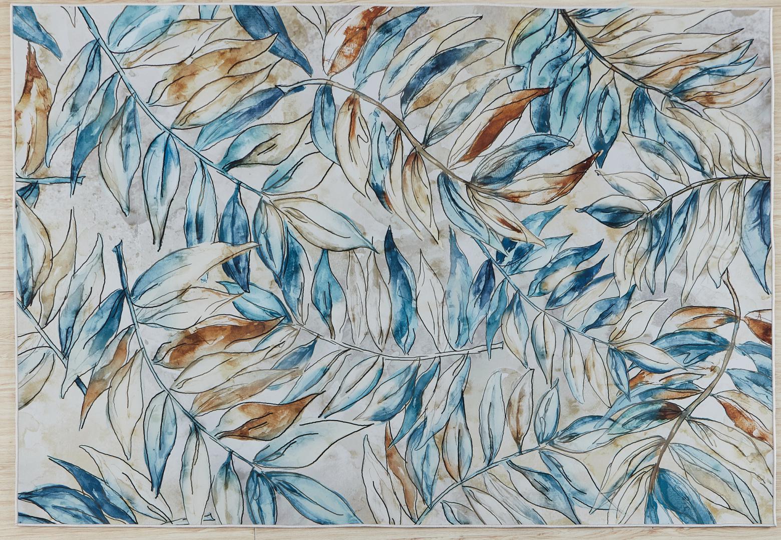 COVOR PRINT DIGITAL 3D 70X140 CM LEAF - imagine 2