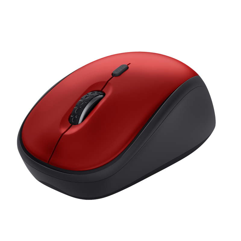 Mouse Trust Yvi Plus wireless rosu