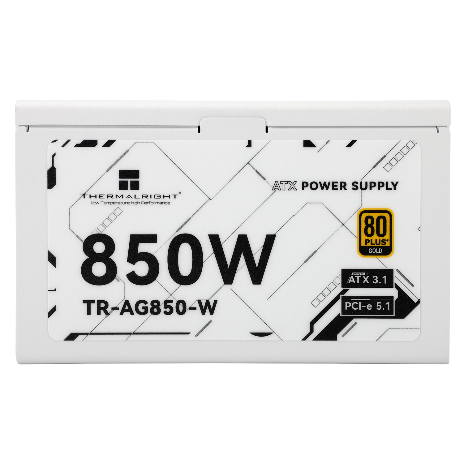 SURSA Thermalright "TR-AG 850", 850W, certificare 80 Plus Gold, modular, fan 120mm, alb, "TR-AG 850-W" (timbru verde 2 lei) - imagine 4