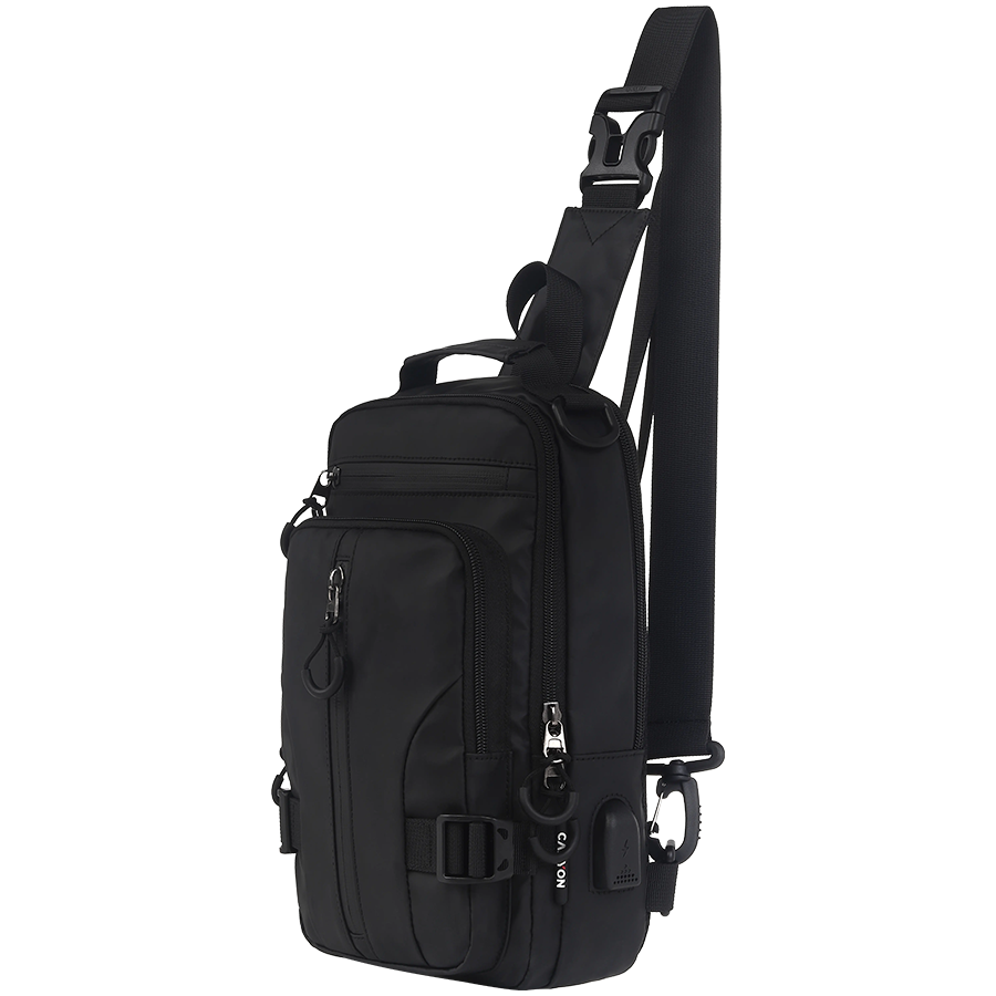 CANYON CB-1, fanny pack 290MM x160MM x90MMBlackExterior materials: 100% PolyesterInner materials:100% Polyester - imagine 3