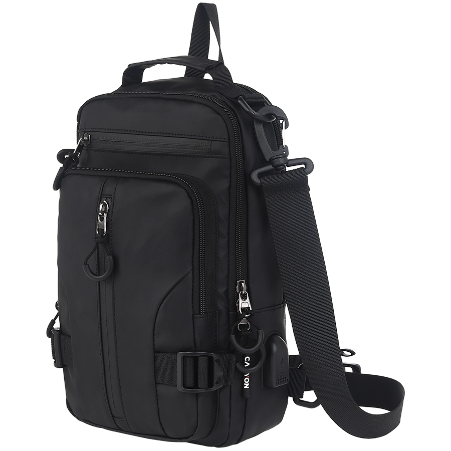 CANYON CB-1, fanny pack 290MM x160MM x90MMBlackExterior materials: 100% PolyesterInner materials:100% Polyester - imagine 4