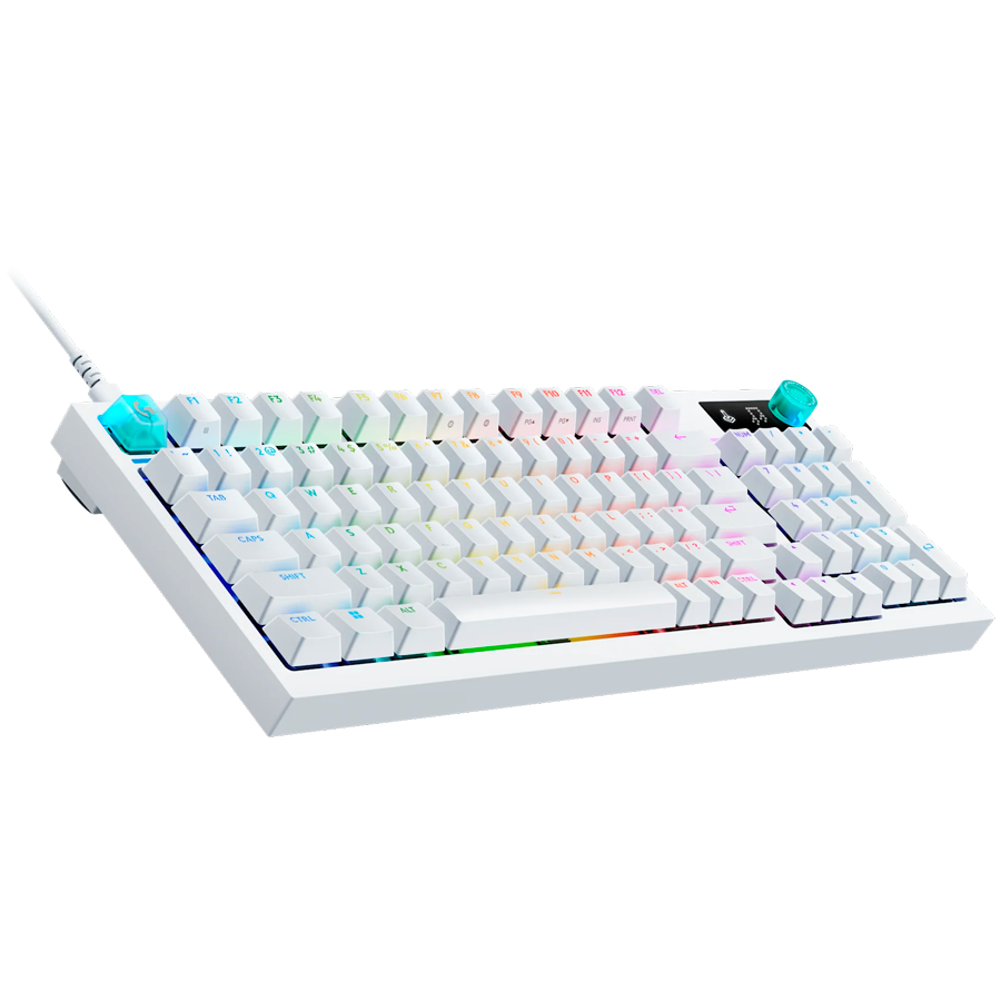 LOGITECH G316 X 98 Wired Gaming Keyboard - WHITE - US INT'L - USB - EMEA28i - 935 - TACTILE - imagine 3