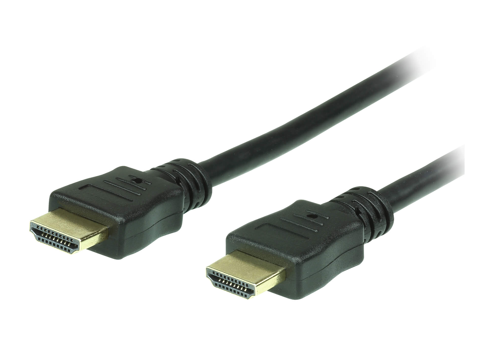 2M HDMI 2.0 Cable M/M 30AWG Gold Black - imagine 3