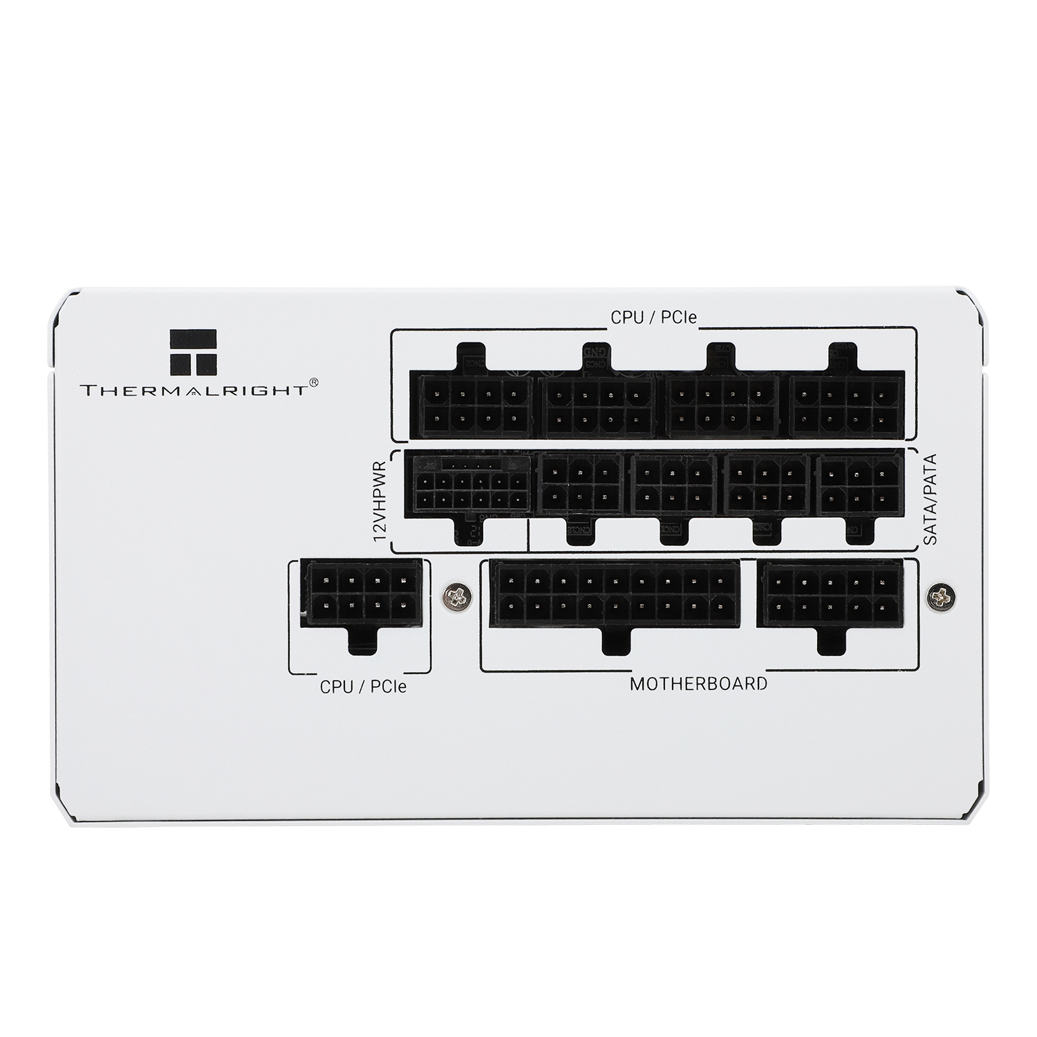 SURSA Thermalright "TR-TG 1200-W", 1200W, certificare 80 Plus Gold, modular, LLC, DC to DC, PCI-E GEN 5.0 ready, fan 120mm, alb, "TR-TG 1200-W" (timbru verde 2 lei) - imagine 3