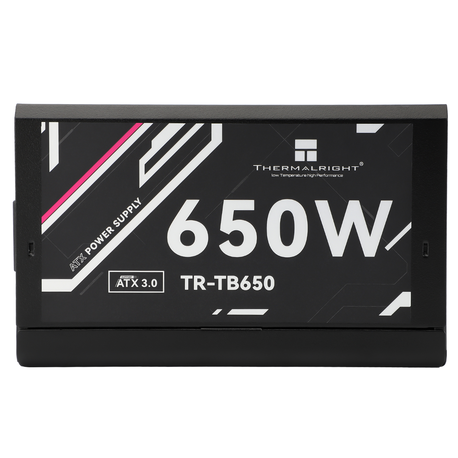 SURSA Thermalright "TB650", 650W, certificare 80 Plus Gold, non-modular, DC to DC, fan 120mm, negru, "TR-TB650" (timbru verde 2 lei)