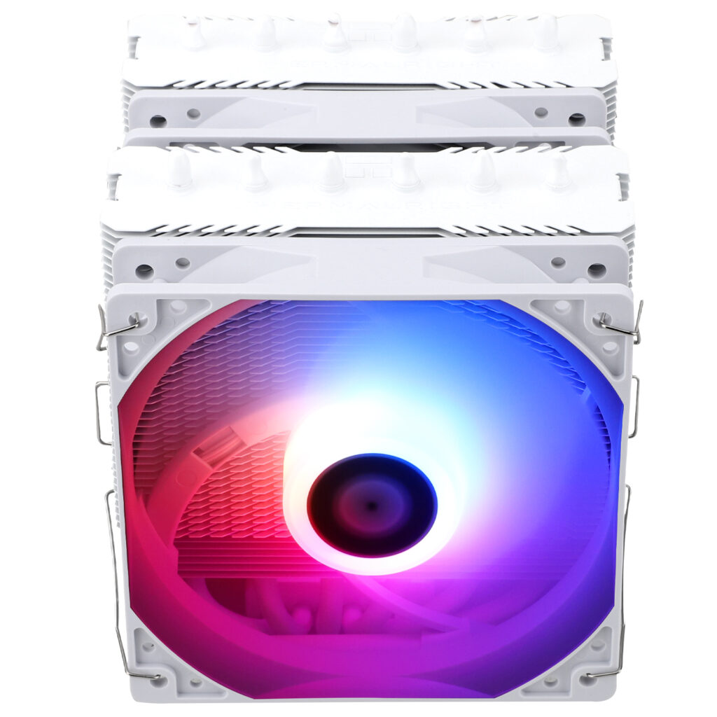 COOLER Thermalright „Peerless Assassin 120 SE White ARGB” skt. Intel si AMD, racire cu aer, vent. 120mm, 1500 rpm, 6 heatpipes, inaltime 155mm, ARGB,”Peerless Assassin 120 SE White ARGB” (timbru verde 0.8 lei)