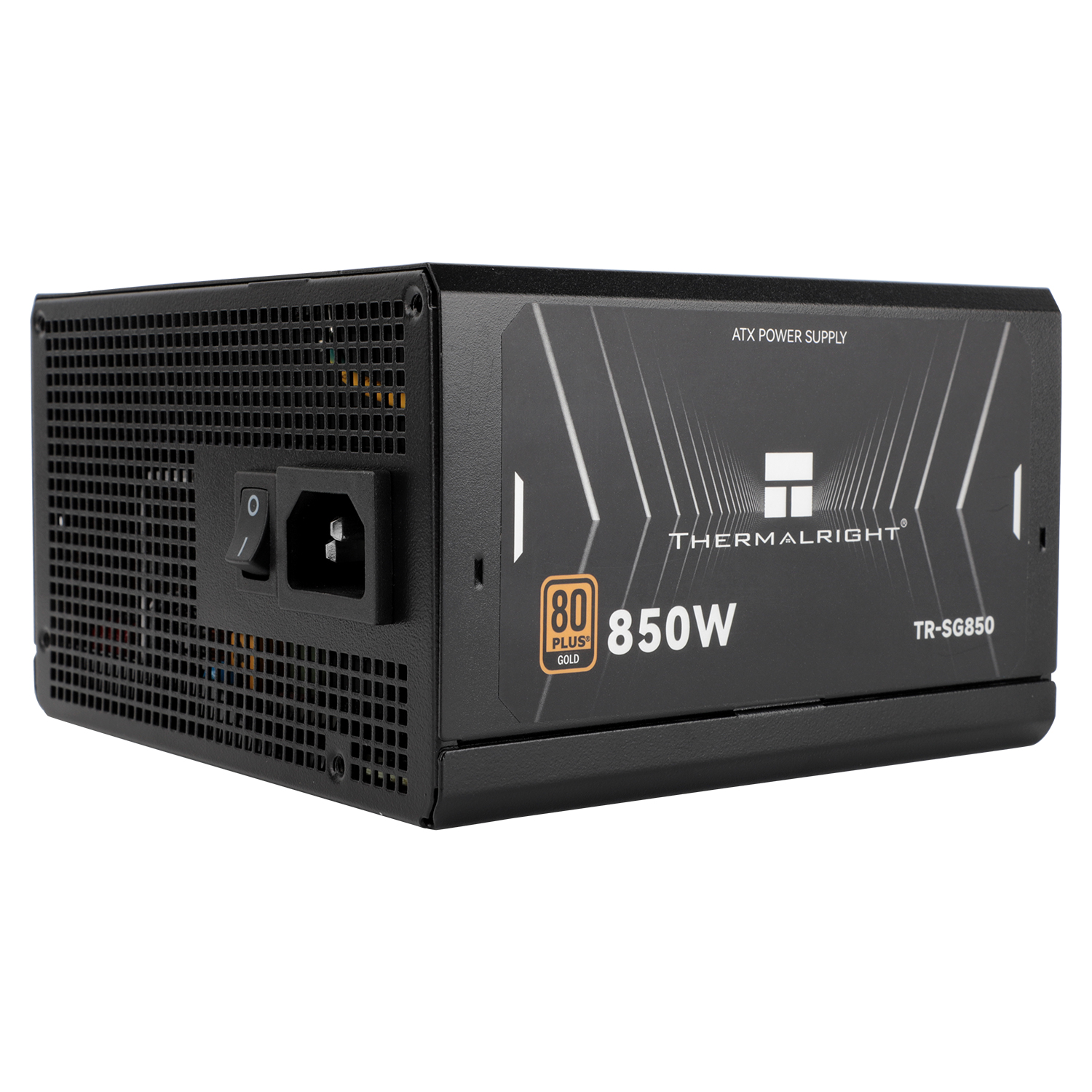 SURSA Thermalright "SG850S", 850W, certificare 80 Plus Gold, non-modular, LLC, DC to DC, fan 120mm, negru, "TR-SG850S" (timbru verde 2 lei) - imagine 2