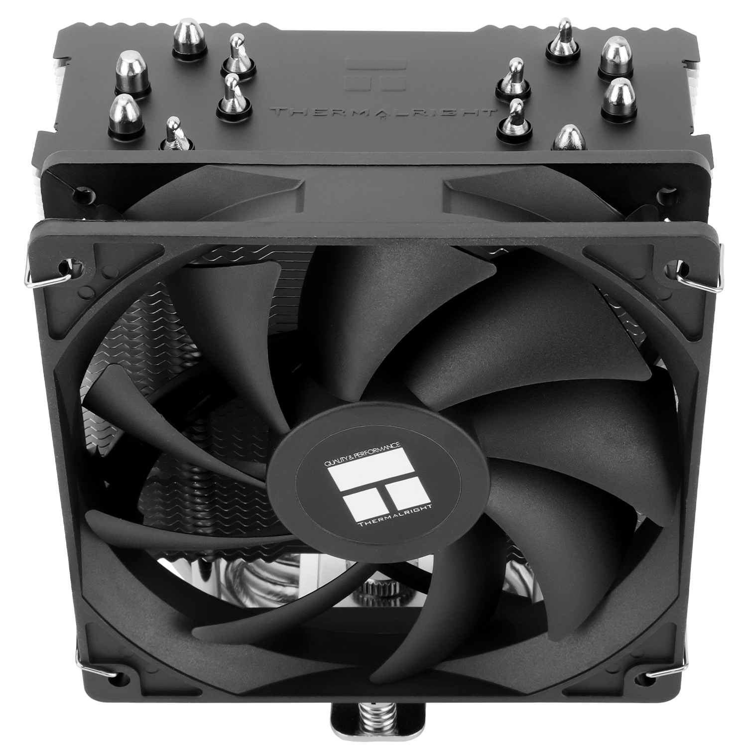 COOLER Thermalright "Burst Assassin 120 SE" skt. Intel si AMD, racire cu aer, vent. 120mm, 1550 rpm, 6 heatpipes, inaltime 148mm, ,"Burst Assassin 120 SE" (timbru verde 0.18 lei) - imagine 2