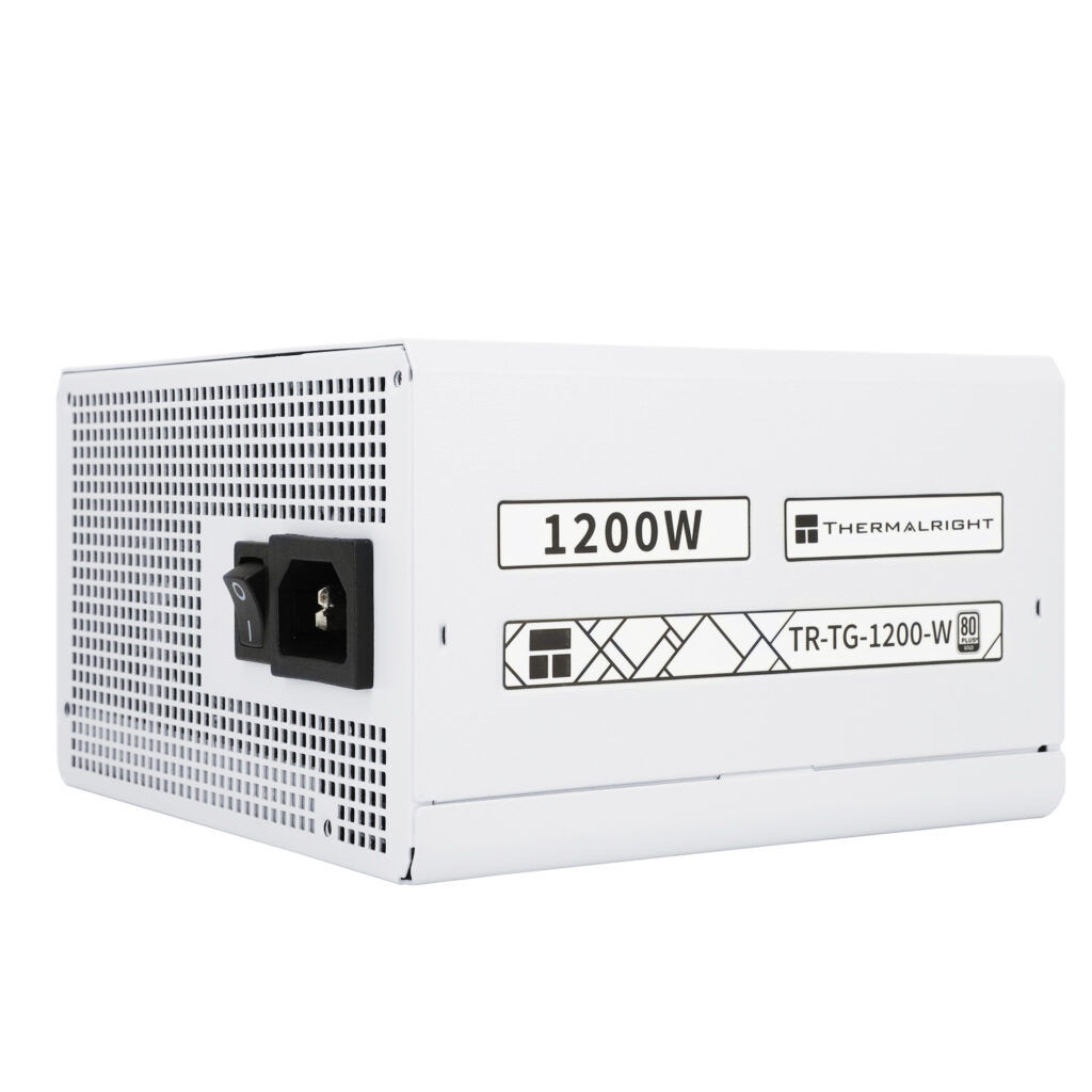 SURSA Thermalright „TR-TG 1200-W”, 1200W, certificare 80 Plus Gold, modular, LLC, DC to DC, PCI-E GEN 5.0 ready, fan 120mm, alb, „TR-TG 1200-W” (timbru verde 2 lei)
