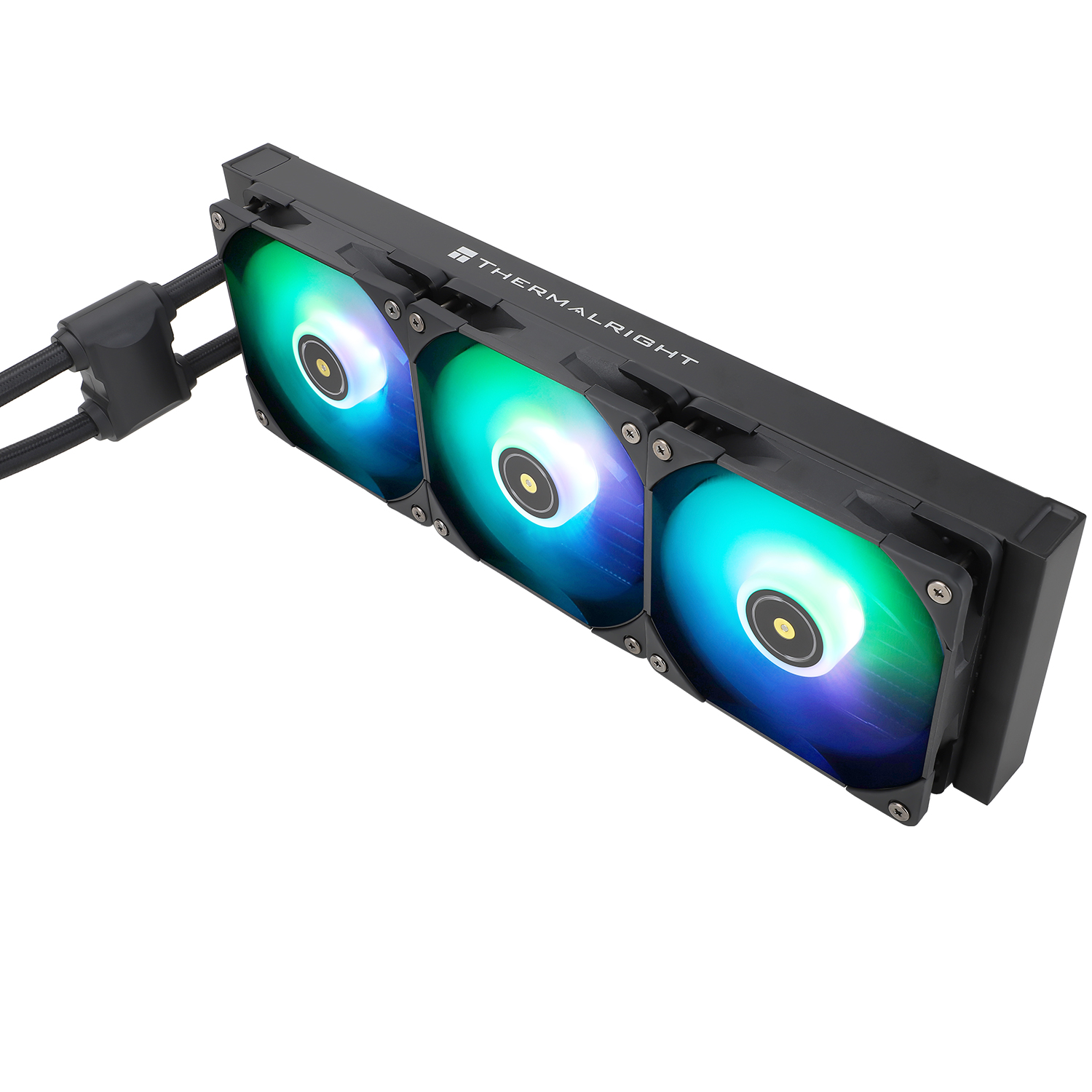 COOLER Thermalright "Frozen Magic 360 Digital Argb", skt. Intel si AMD, racire cu lichid, 3 x 120mm TL-M12Q, 2000 RPM, ARGB adresabil, alb "Frozen Magic 360 Digital Argb White V2" (timbru verde 2.00 lei)