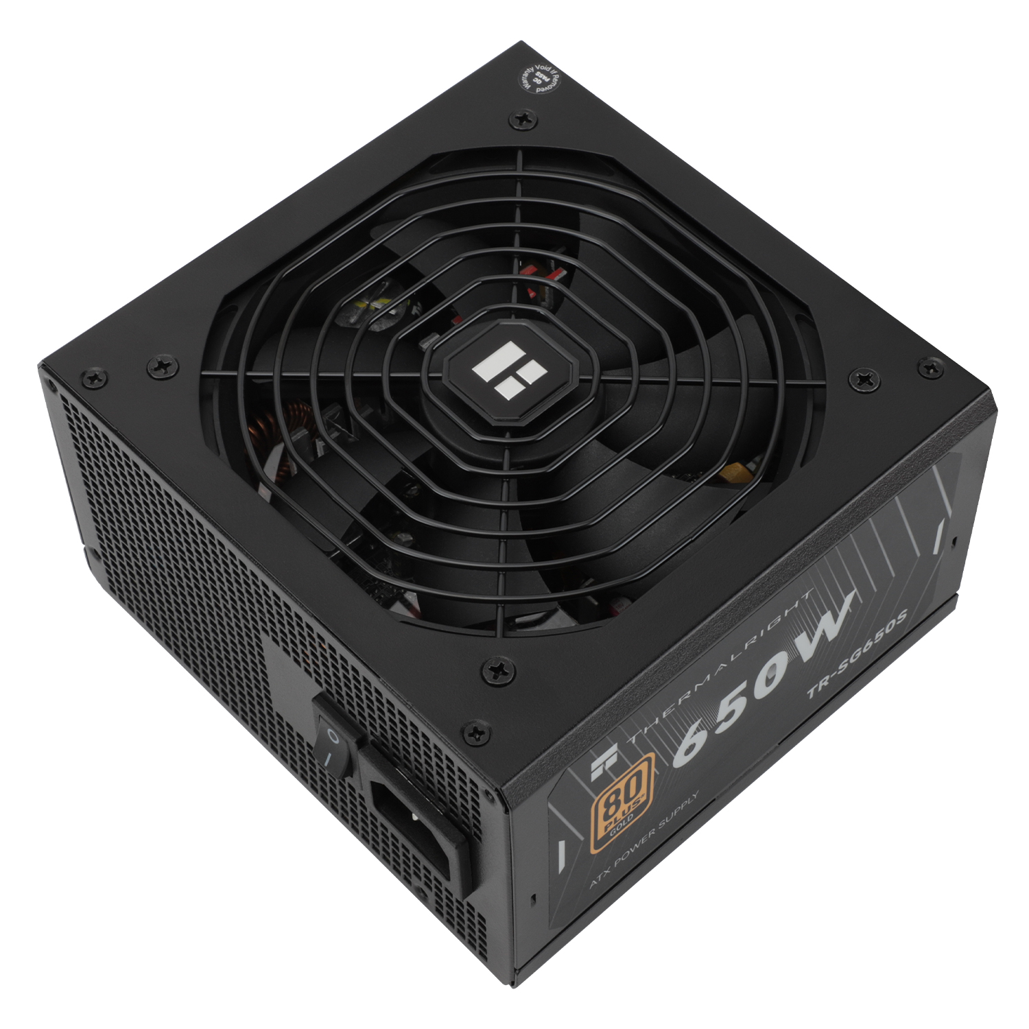 SURSA Thermalright "SG-650S", 650W, certificare 80 Plus Gold, non-modular, LLC, DC to DC, fan 120mm, negru, "TR-SG650S" (timbru verde 2 lei) - imagine 2