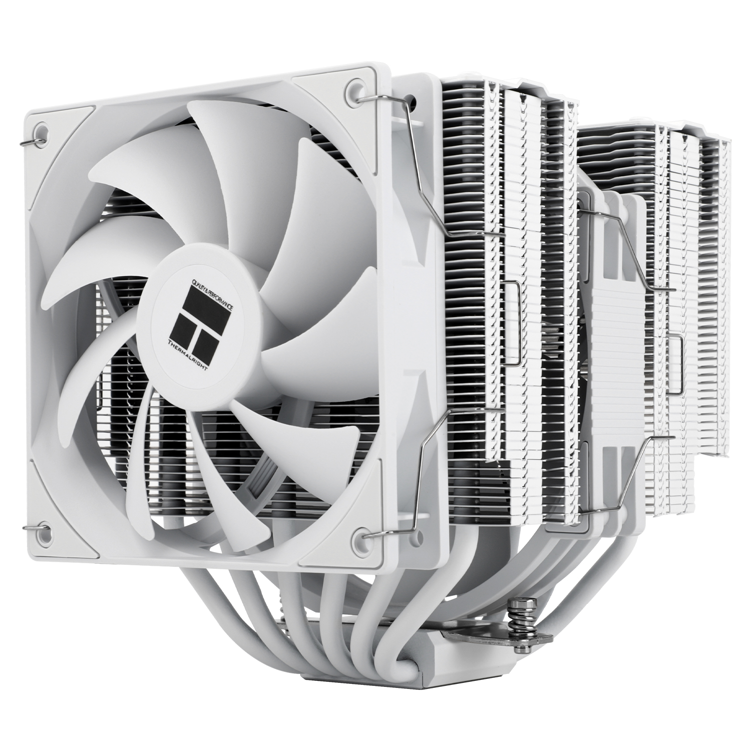 COOLER Thermalright "Peerless Assassin 140" skt. Intel si AMD, racire cu aer, vent. 140mm, 1500 rpm, 6 heatpipes, inaltime 158mm, ,"Peerless Assassin 140 White" (timbru verde 0.8 lei) - imagine 5