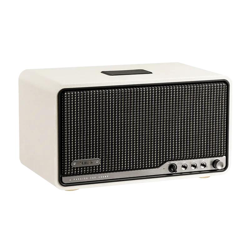 BOXE EDIFIER desktop bluetooth, RMS: 80W (2 x 15W, 1 x 50W), Bluetooth 5.4, AUX, Wi-Fi, USB-C, ivory, „S300-IV”  (timbru verde 0.8 lei)