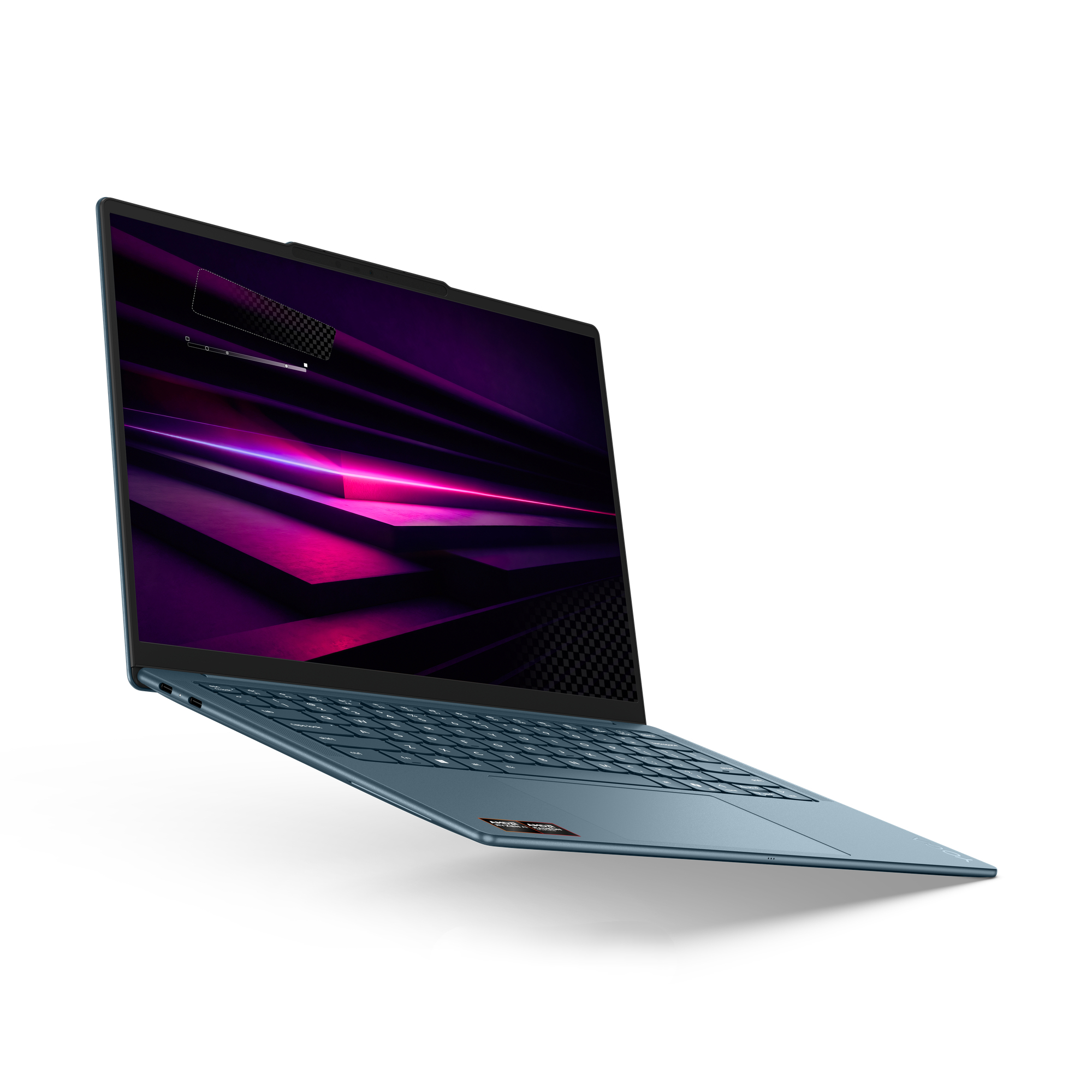 Laptop Lenovo Yoga Slim 7 83QS002NRM 14 inch Ryzen AI 7 32GB 1TB - imagine 4