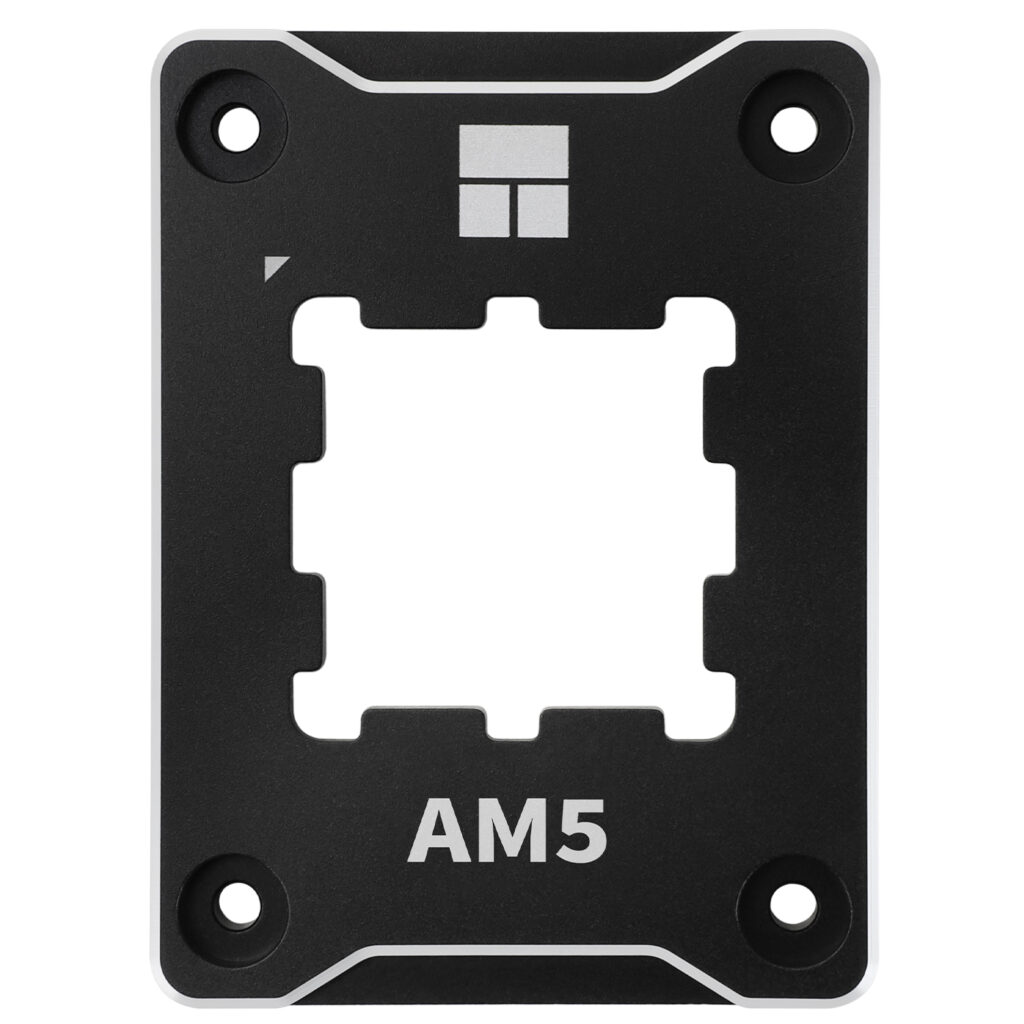 Contact frame Thermalright, compatibil AM5, aliaj aluminiu, 54x70x6mm, negru, „AM5 Secure Frame Black V2”