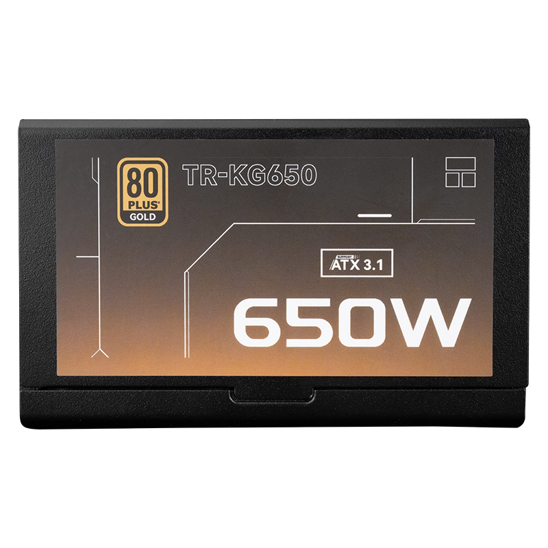 SURSA Thermalright "TR-KG650", 650W, certificare 80 Plus Gold, modular, LLC, DC to DC, fan 120mm, negru, "TR-KG650" (timbru verde 2 lei) - imagine 4
