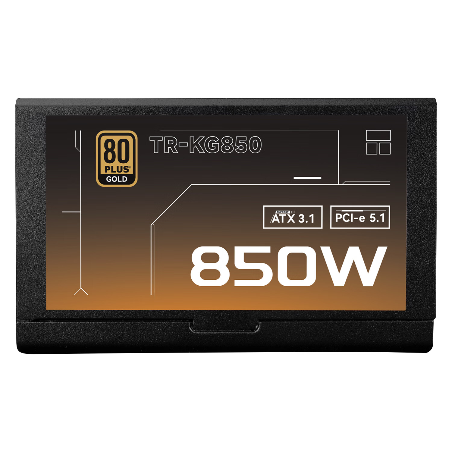 SURSA Thermalright "TR-KG850", 850W, certificare 80 Plus Gold, modular, LLC, DC to DC, fan 120mm, negru, "TR-KG850" (timbru verde 2 lei) - imagine 4