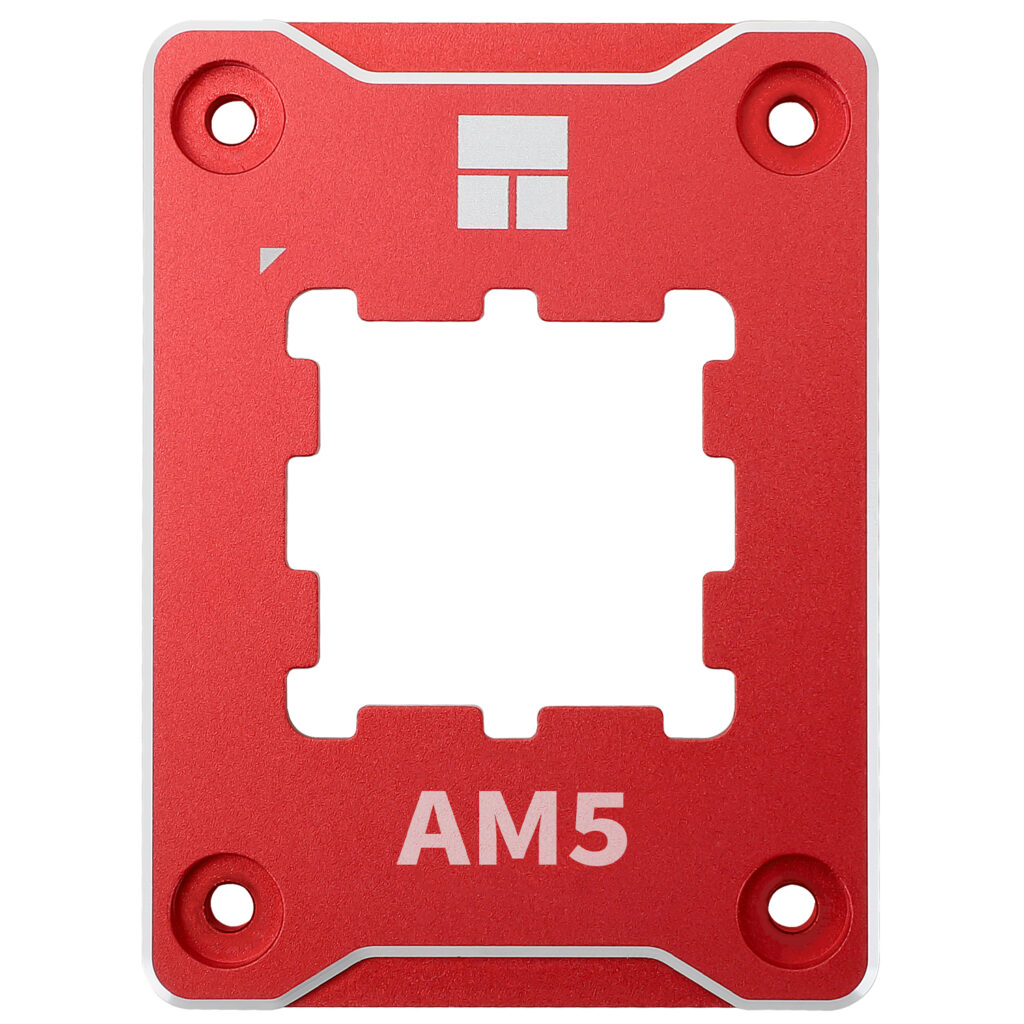 Contact frame Thermalright, compatibil AM5 aliaj aluminiu, 75x56x7.5mm, rosu, „AM5 Secure Frame Red”