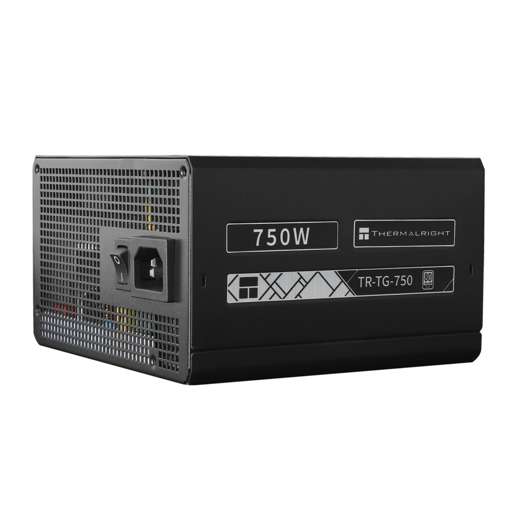 SURSA Thermalright, 750W, certificare 80 Plus Gold, modular, fan 120mm, negru, „TR-TG 750” (timbru verde 2 lei)
