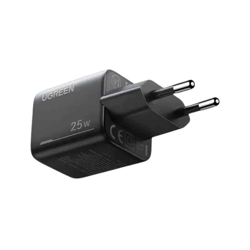 INCARCATOR retea Ugreen GaN "X517" Quick Charge 25W, 1 x USB Type-C, negru "65736" (timbru verde 0.18 lei) - imagine 2