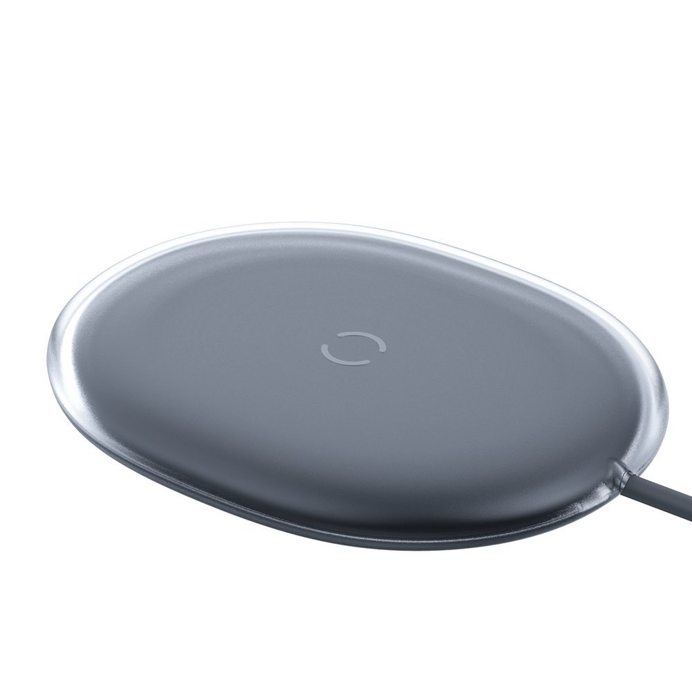 Incarcator Baseus Jelly Qi 15W, negru - imagine 2