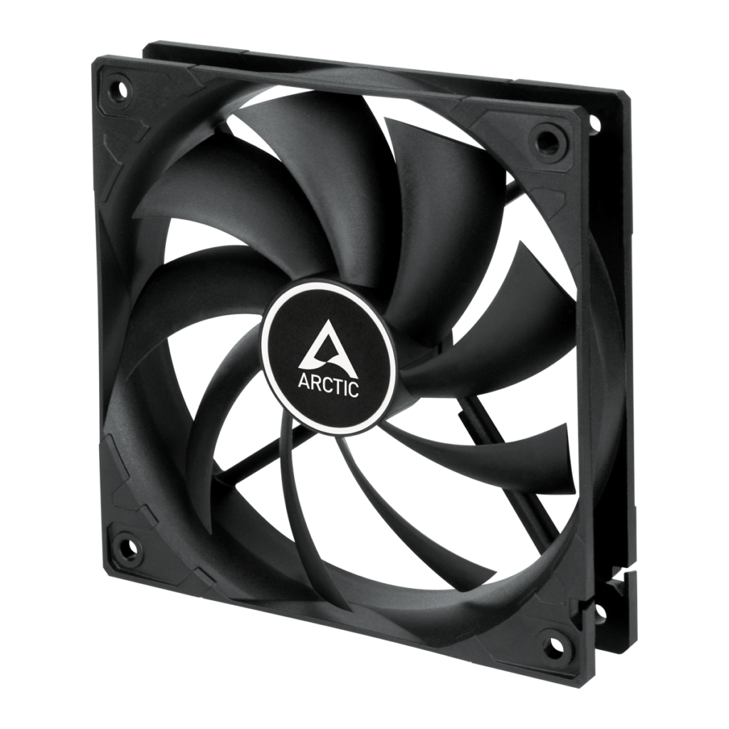 VENTILATOR ARCTIC PC, F12 PWM , 120x120x25mm, w/ PWM, low noise FD bearing, Black, „ACFAN00203A”