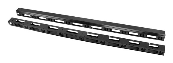 Poliță fixă 19" 42 U, 2 pcs , negru