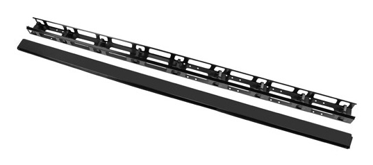 Poliță fixă 19" 42 U, 2 pcs , negru - imagine 2