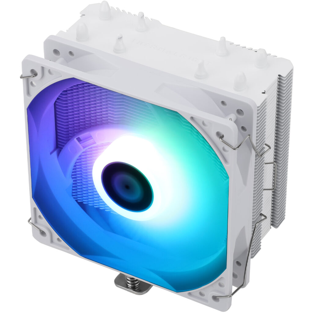 COOLER Thermalright „Assassin X 120 Refined SE White Argb”, skt. Intel si AMD, racire cu aer, vent. 1 x 120mm (TL-C12CW-S), 1550 rpm, 4 heatpipes, inaltime 148mm, ARGB, alb, „Assassin X 120 Refined SE White Argb” (timbru verde 0.18 lei)