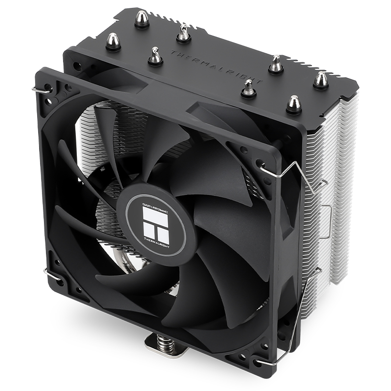 COOLER Thermalright „Assassin X 120 Refined SE”, skt. Intel si AMD, racire cu aer, vent. 1 x 120mm (TL-C12C-S), 1550 rpm, 4 heatpipes, inaltime 148mm, negru, „Assassin X 120 Refined SE” (timbru verde 0.18lei)