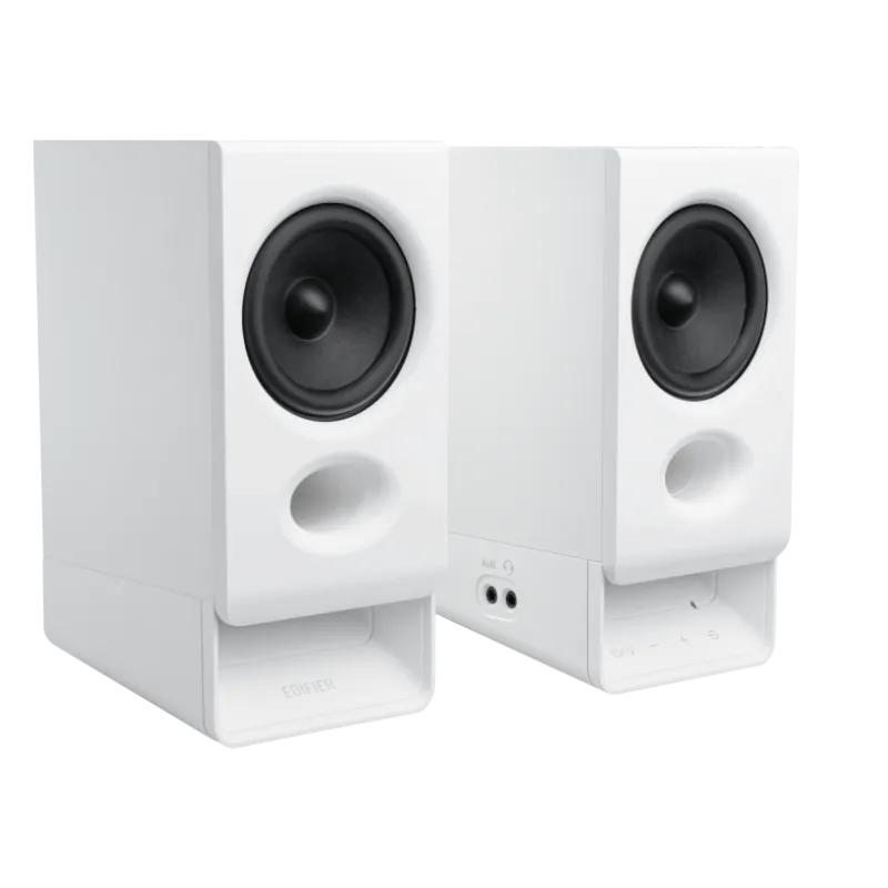 BOXE EDIFIER 2.0, RMS: 5W (2 x 2.5W), bluetooth v6.0, volum, mufa casti, touch panel, AUX/USB-C, Edifier App, USB power, MDF, white, "R20BT-W" (timbru verde 2.00 lei) - imagine 5