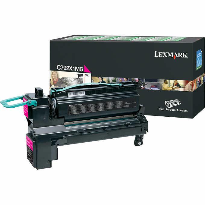 LEXMARK C792X1MG MAGENTA TONER - imagine 2