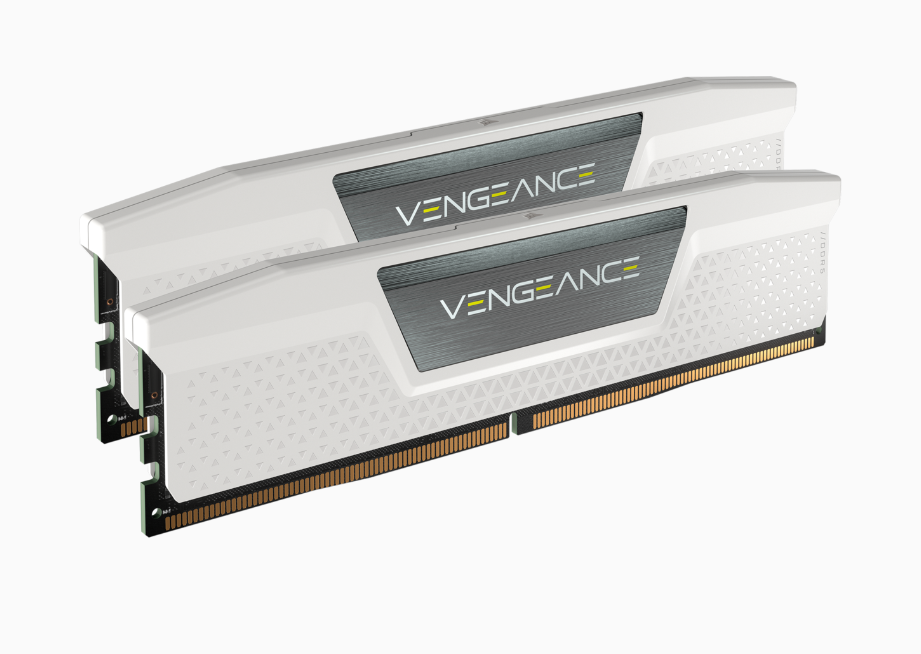 DDR Corsair - gaming Vengeance 32GB, DDR5, 5200MHz, CL40, 2x16GB, 1.25V, Alb "CMK32GX5M2B5200C40W" - imagine 2