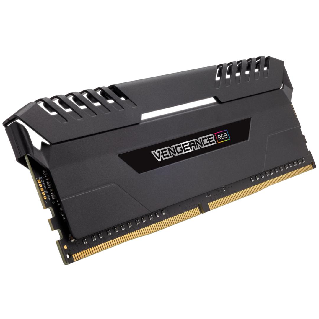 CR DDR4 16GB KIT 2666 VENGEANCE RGB PRO - imagine 3