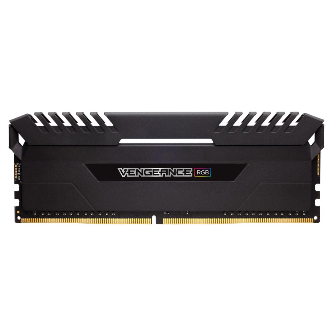 CR DDR4 16GB KIT 2666 VENGEANCE RGB PRO - imagine 2