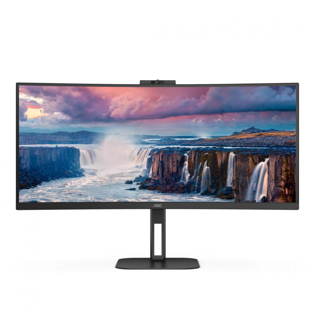 MONITOR 34" AOC CU34V5CW/BK - imagine 2
