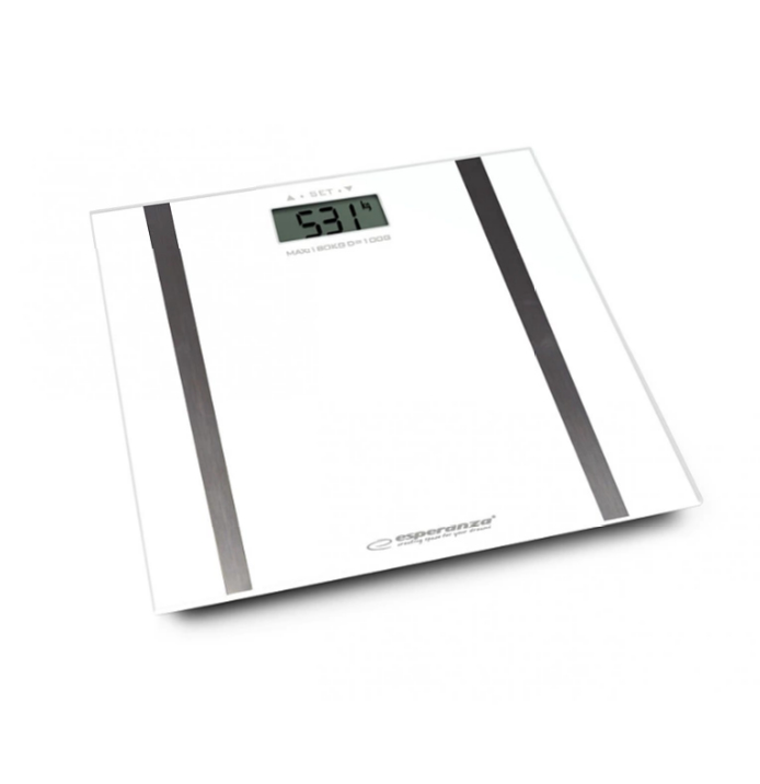 Cantar de baie Esperanza Samba EBS018W 180kg Alb „EBS018W” (timbru verde 2 lei)